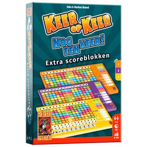 999Games scoreblokken keer op keer level 2/3/4 3 stuks