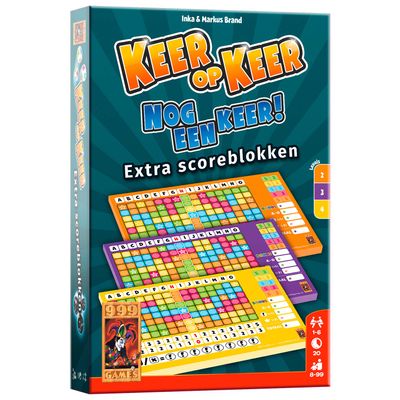 999Games scoreblokken keer op keer level 2/3/4 3 stuks