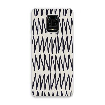 Marrakech Zigzag: Xiaomi Redmi Note 10 Lite Transparant Hoesje