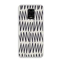 Marrakech Zigzag: Xiaomi Redmi Note 10 Lite Transparant Hoesje