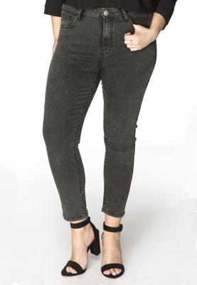 Yoek Jeans met rits | Grijs | Maat 56
