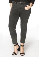 Yoek Jeans met rits | Grijs | Maat 50 Yoek Jeans met rits | Grijs | Maat 50