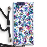 Hibiscus Flowers: Honor 9 Transparant Hoesje met koord