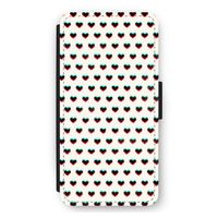 Hartjes: iPhone 11 Flip Hoesje