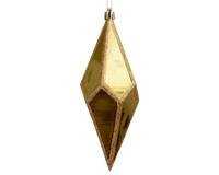 Kersthanger kegel 11 cm goud
