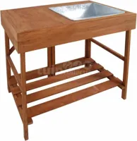 Esschert Design Oppottafel Hardhout