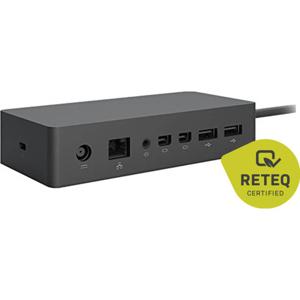 Microsoft USB-C dockingstation Refurbished (zeer goede staat) Surface Dock PF3-00006 Geschikt voor merk (dockingstation): Microsoft Surface Incl.