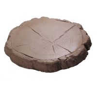 2 stuks! Staptegel boomstam bruin 45x3.5 cm - Gardenlux