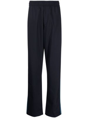 Paul Smith pantalon de jogging à bandes latérales - Bleu