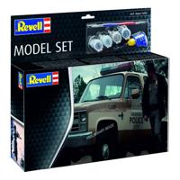 Stranger Things Model Kit Set 1/25 1985 Chevrolet K5 Blazer (Aqua Color) 19 cm