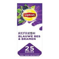 Lipton - Feel Good Selection Zwarte Thee Blauwe Bes & Bramen - 6x 25 zakjes - thumbnail