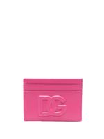 Dolce & Gabbana porte-cartes à logo embossé - Rose