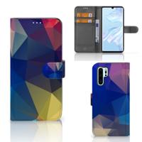 Huawei P30 Pro | Book Case | Polygon Dark