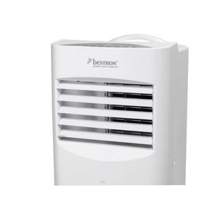 Bestron AAC9000 Mobiele Airconditioner airconditioner Koelvermogen 2,6 kW | met CFC-vrij koelmiddel | 9000 BTU/h