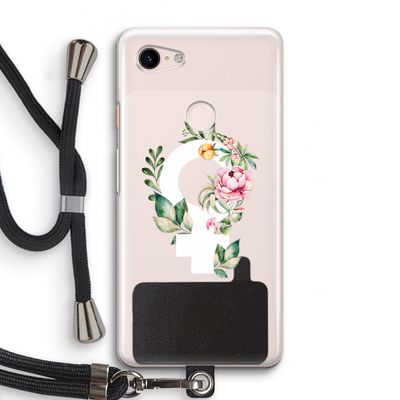 Venus: Pixel 3 Transparant Hoesje met koord