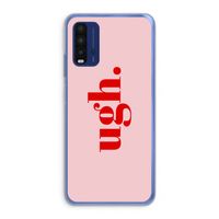 Ugh: Xiaomi Redmi 9T Transparant Hoesje