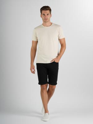 247Jeans Palm Slim Short SH01 Black Denim - Heren Jeans - Slim Fit Jeans 247Jeans Palm Slim Short SH01 Black Denim - Heren Jeans - Slim Fit Jeans