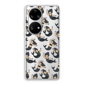 Zeemeermin: Huawei P50 Pro Transparant Hoesje