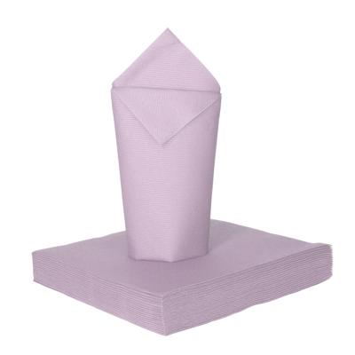 Feest servetten - 16x - lavendel paars - 3 laags - 33x33cm