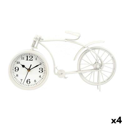 Tafelklok Gift Decor 920 920 Wit Fiets (4 Stuks)