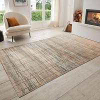 Vloerkleed Vintage Coastal - Crème/Blauw maat: 235x160cm - materiaal: Polypropyleen - Dekbed-Discounter.nl