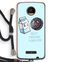 Best Friend Forever: Motorola Moto Z Force Transparant Hoesje met koord