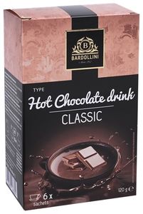 2 pakken Bardollini Hot Chocolate Drink 6x20g - Online Boodschappen bij Butlon - Voor 12 uur besteld, morgen bezorgd