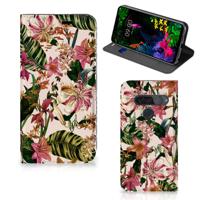 LG G8s Thinq Smart Cover Flowers