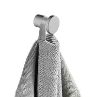 Handdoek haak Alonzo | Wandmontage | 2.5 cm | Enkel haaks | RVS look - thumbnail