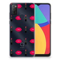 Alcatel 1S (2021) TPU bumper Lipstick Kiss