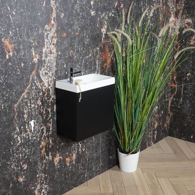 ACTIE BWS Fonteinmeubel | Paris | 40cm | Mat Zwart