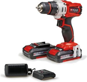 Einhell TE-CD 18/2 Li Accu Boormachine | 18 V | 44 Nm | 2 x 2.0 Ah accu + lader | In koffer - 4514231