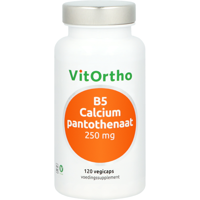 B5 calcium pantothenaat 250mg 120 Vegetarische capsules