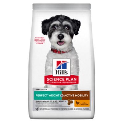 Hill&apos;s Adult Small&Mini Perfect Weight & Active Mobility met kip hondenvoer 6 kg