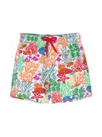 Vilebrequin Kids sea life-print swim shorts - Blanc - thumbnail