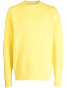 OAMC pull en laine à logo intarsia - Jaune