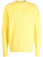 OAMC pull en laine à logo intarsia - Jaune