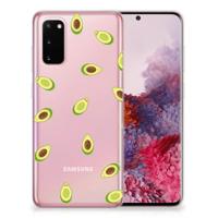 Samsung Galaxy S20 | Siliconen Case | Avocado