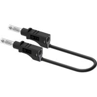 Electro PJP 2211/600V-CD1-100N Meetsnoer Bananenstekker 100 cm Zwart 1 stuk(s)