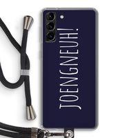 Joengneuh!: Samsung Galaxy S21 Plus Transparant Hoesje met koord