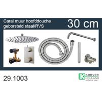 Wiesbaden One-Pack Inbouwthermostaatset - Rond - Type 204 GS - 30cm