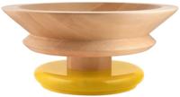 Alessi Schaal Twergi - ES15 - Geel - ø 30 cm - Design door Ettore Sotsass