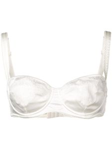 Dolce & Gabbana soutien-gorge à détail en dentelle - Blanc