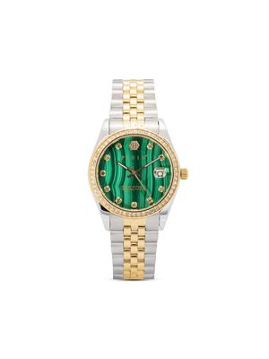 Philipp Plein montre Date Superlative 34 mm - Vert