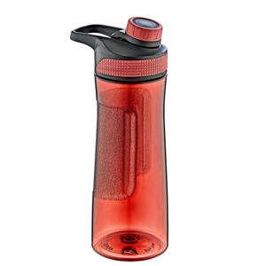 Waterfles / drinkfles / sportfles Aquamania - rood - 530 ml - kunststof - bpa vrij