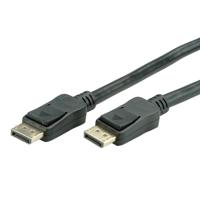 VALUE DisplayPort Cable, v1.2, Actief, M/M, 20 m