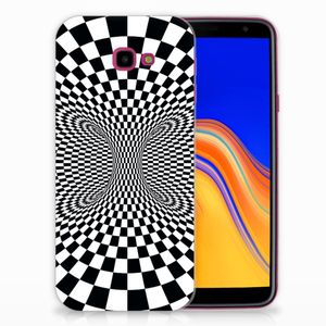 Samsung Galaxy J4 Plus (2018) TPU Hoesje Illusie