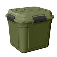Sunware outdoor/tuin opberg box - waterdicht - groen - 110 liter - 53 x 60 x 55 cm - kunststof