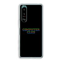 Retro: Sony Xperia 5 III Transparant Hoesje