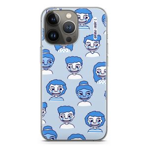 Gezichtjes: iPhone 13 Pro Transparant Hoesje
